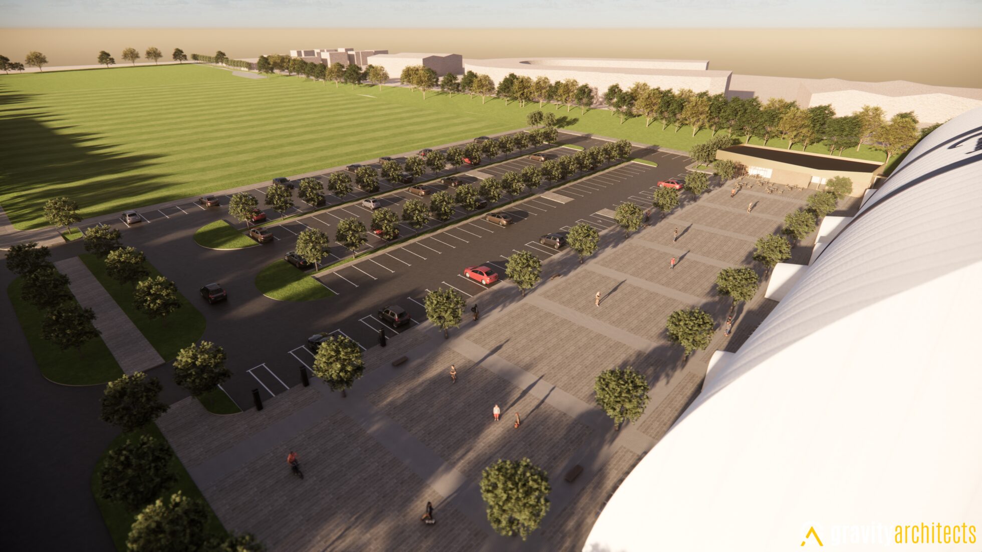 Magee Sports Dome PERSPECTIVE PLAZA